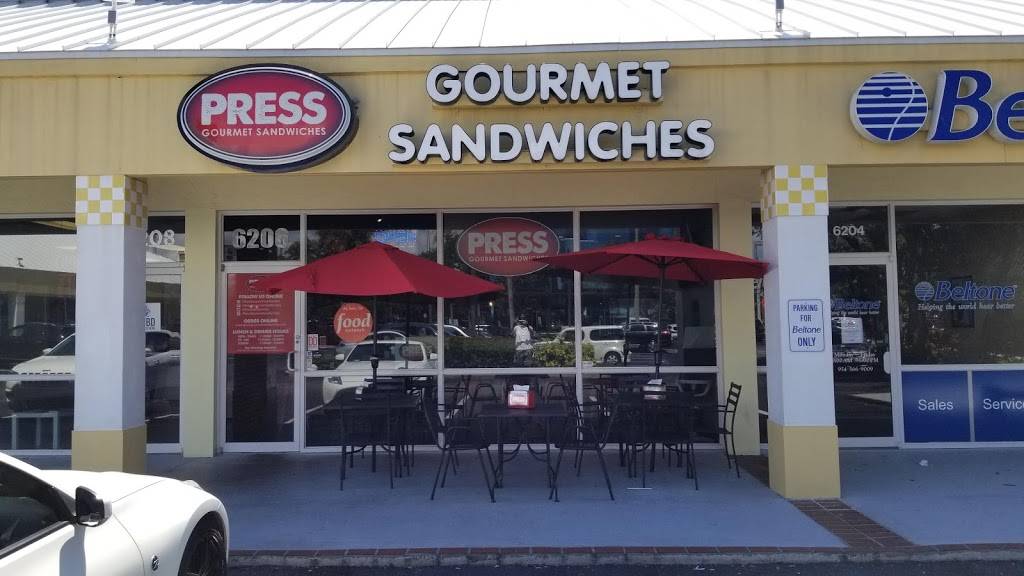 Press Gourmet Sandwiches | restaurant | 6206 N Federal Hwy, Fort Lauderdale, FL 33308, USA | 9544400422 OR +1 954-440-0422