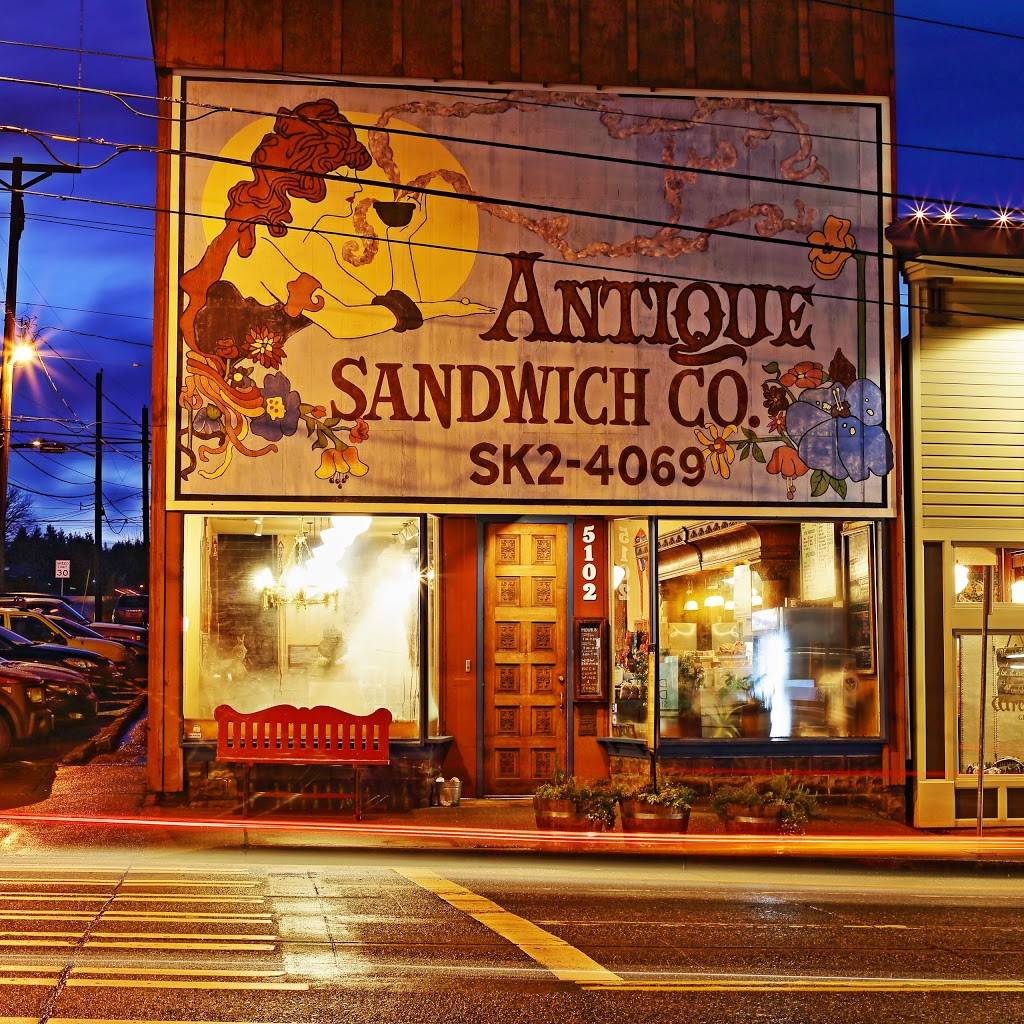Antique Sandwich Co | cafe | 5102 N Pearl St, Tacoma, WA 98407, USA | 2537524069 OR +1 253-752-4069