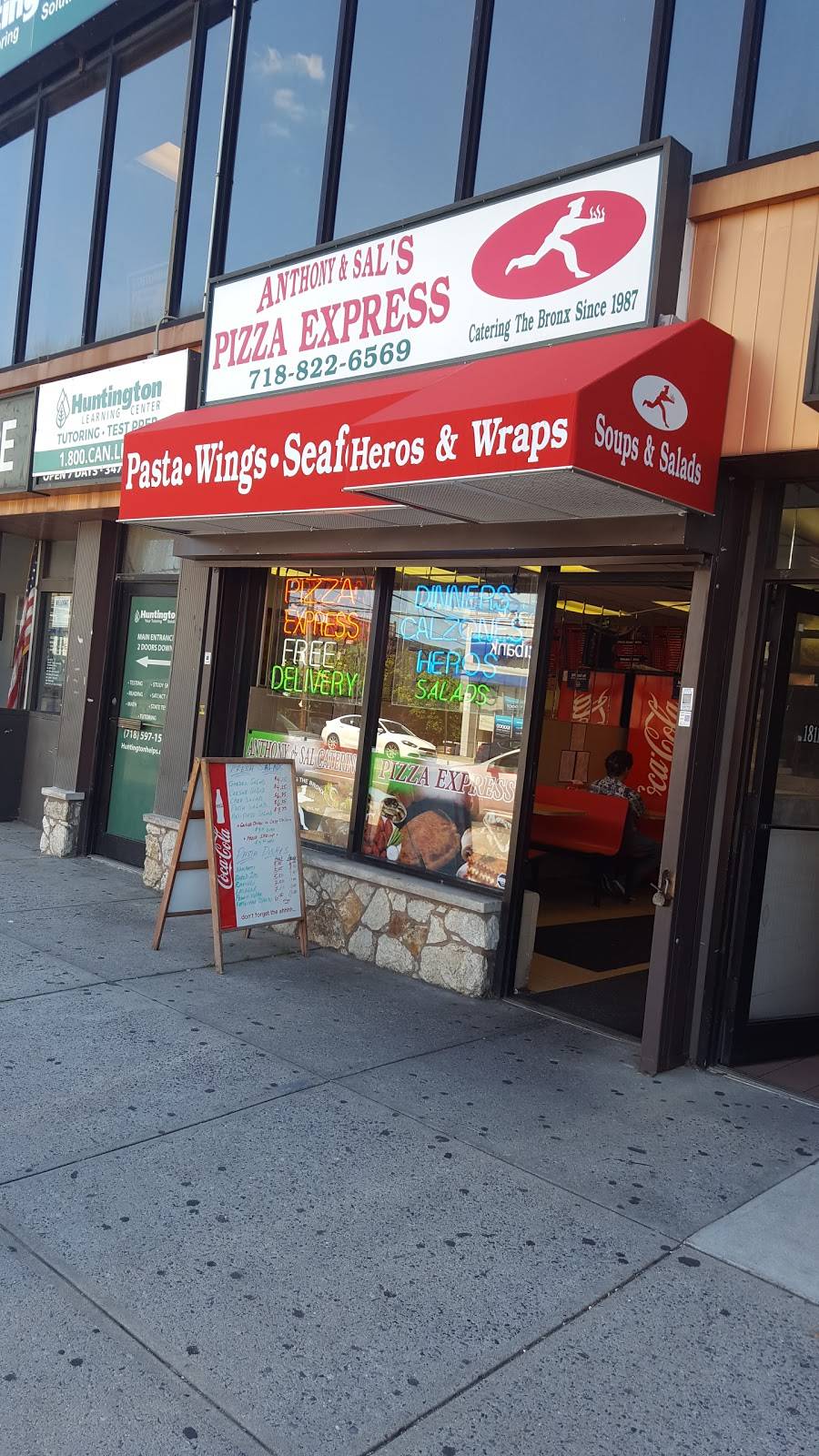 Anthony & Sals Pizza Express | meal delivery | 1809 Williamsbridge Rd, Bronx, NY 10461, USA | 7188226569 OR +1 718-822-6569