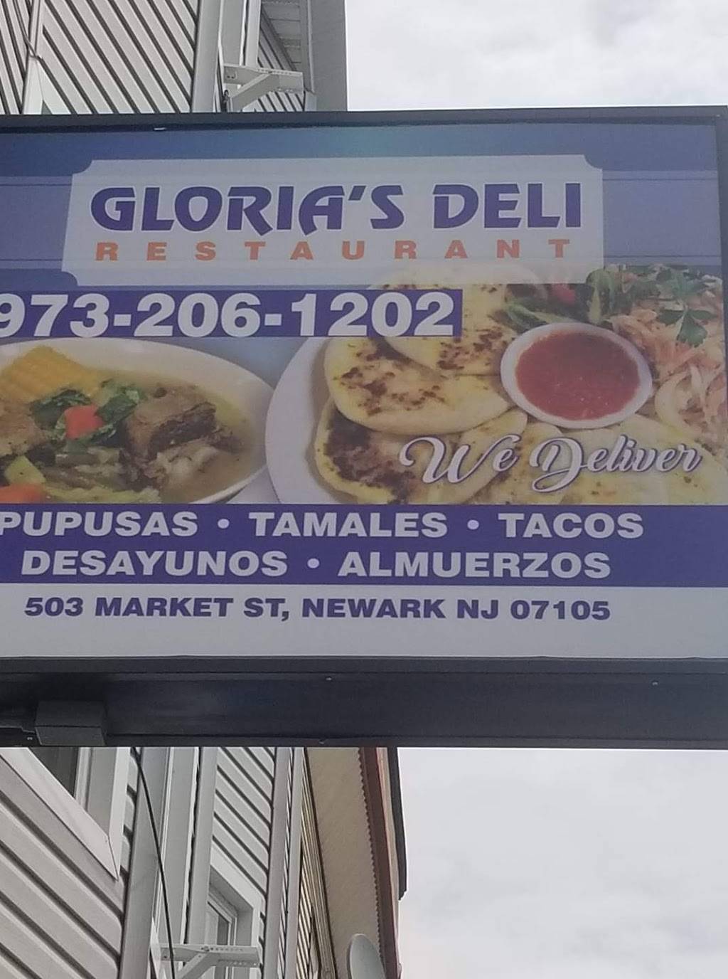 Glorias Deli Restaurant | restaurant | 503 Market St, Newark, NJ 07105, USA | 9732061202 OR +1 973-206-1202