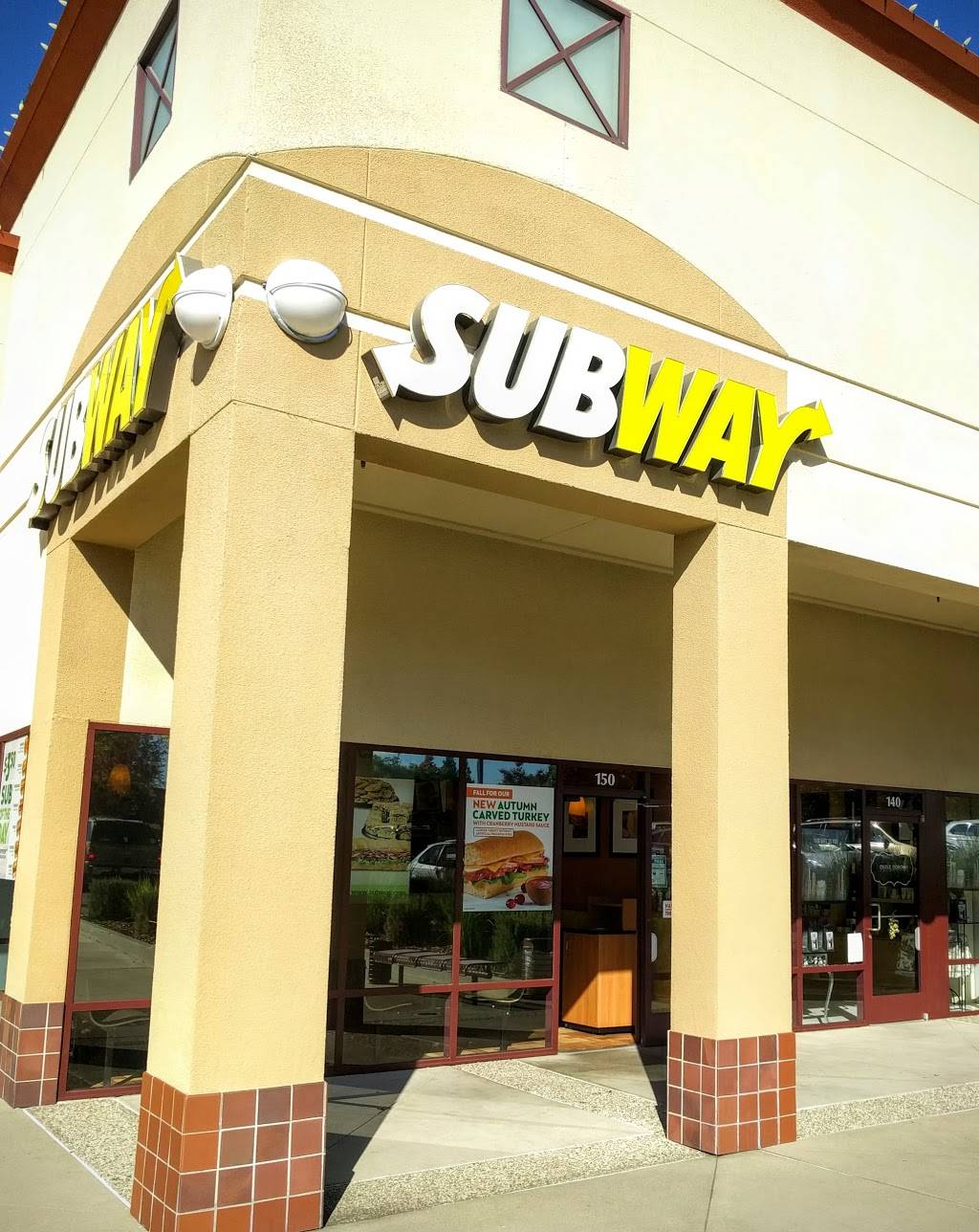 Subway | restaurant | 2351 Sunset Blvd #150, Rocklin, CA 95765, USA | 9166321300 OR +1 916-632-1300