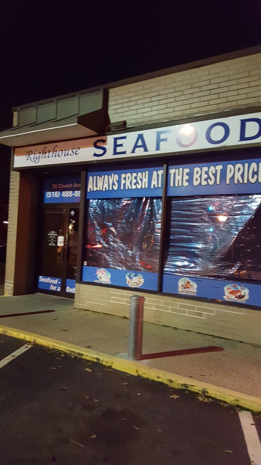 Righthouse Seafood | restaurant | 35 Covert Ave, Floral Park, NY 11001, USA | 5164888841 OR +1 516-488-8841