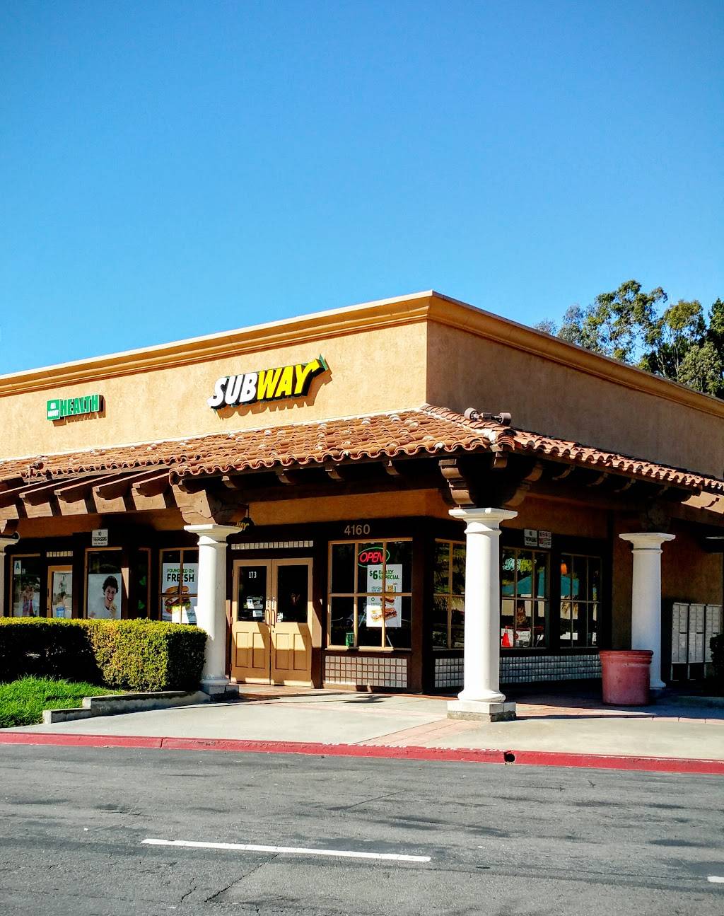 Subway | restaurant | 4160 Oceanside Blvd #173, Oceanside, CA 92056, USA | 7606305851 OR +1 760-630-5851