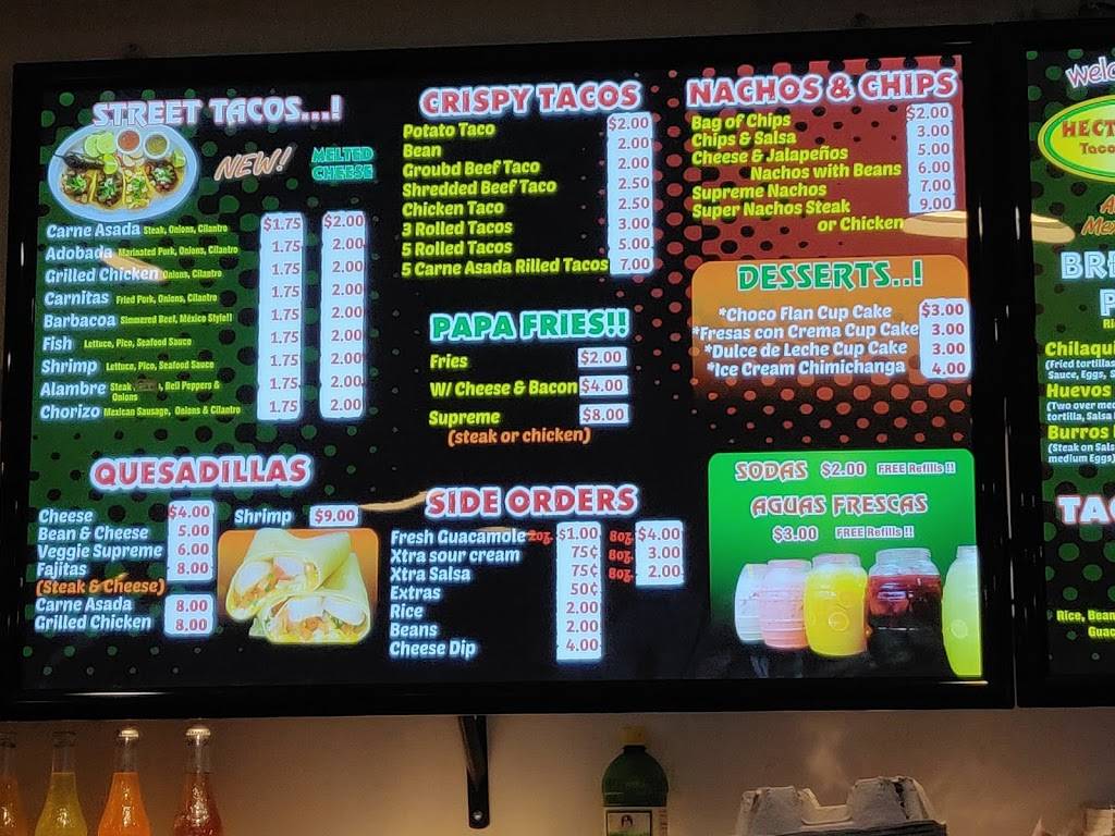 Hectors JR taco shop | restaurant | 1864 Colonel Glenn Hwy, Fairborn, OH 45324, USA | 9378745872 OR +1 937-874-5872