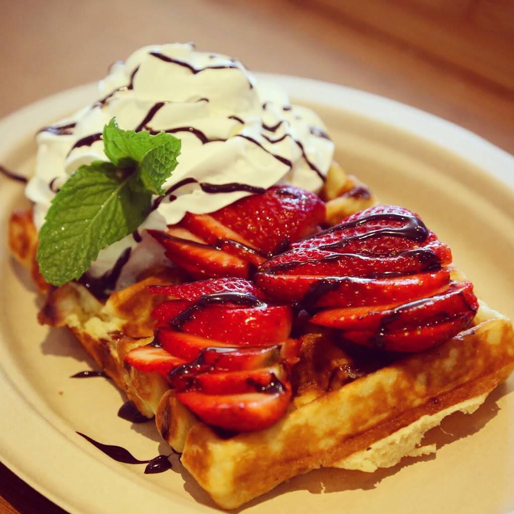 Belgium Waffle Haus | cafe | 18100 Chatsworth St E, Granada Hills, CA 91344, USA | 8183688400 OR +1 818-368-8400