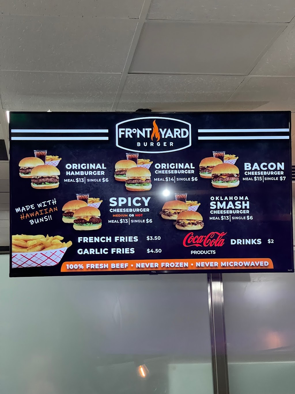 Front Yard Burger | restaurant | 730 S Central Ave Ste 103, Glendale, CA 91204, USA | 7472156411 OR +1 747-215-6411