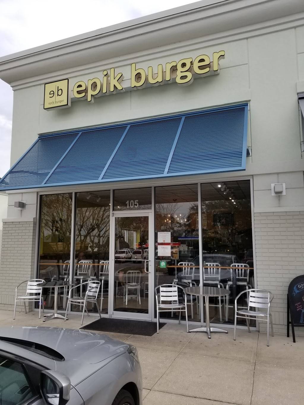 Epik Burger | restaurant | 12740 Atlantic Blvd #105, Jacksonville, FL 32225, USA | 9043747326 OR +1 904-374-7326