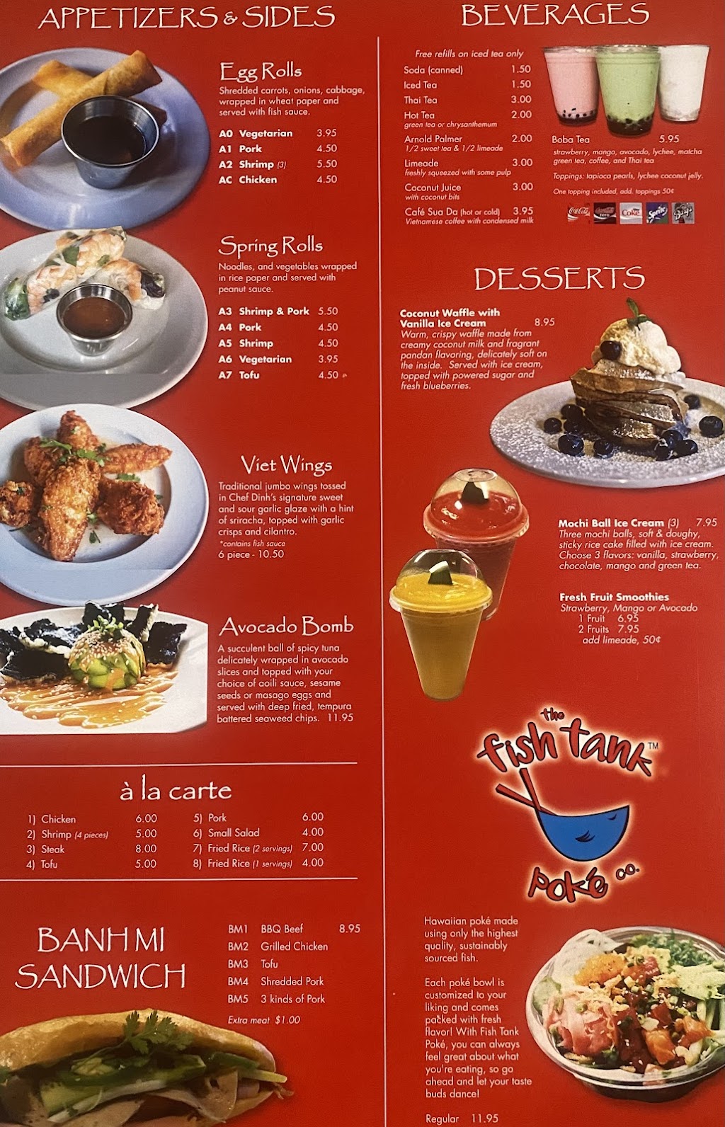 Dua Fish Tank Macon | restaurant | 781 Spring St Suite 105, Macon, GA 31201, USA | 4782594831 OR +1 478-259-4831