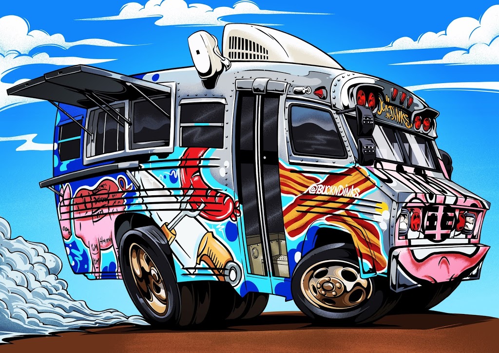 Buck-N-Dinks BBQ Food Truck | restaurant | 285 North Ave, Mt Clemens, MI 48043, USA | 5869099508 OR +1 586-909-9508