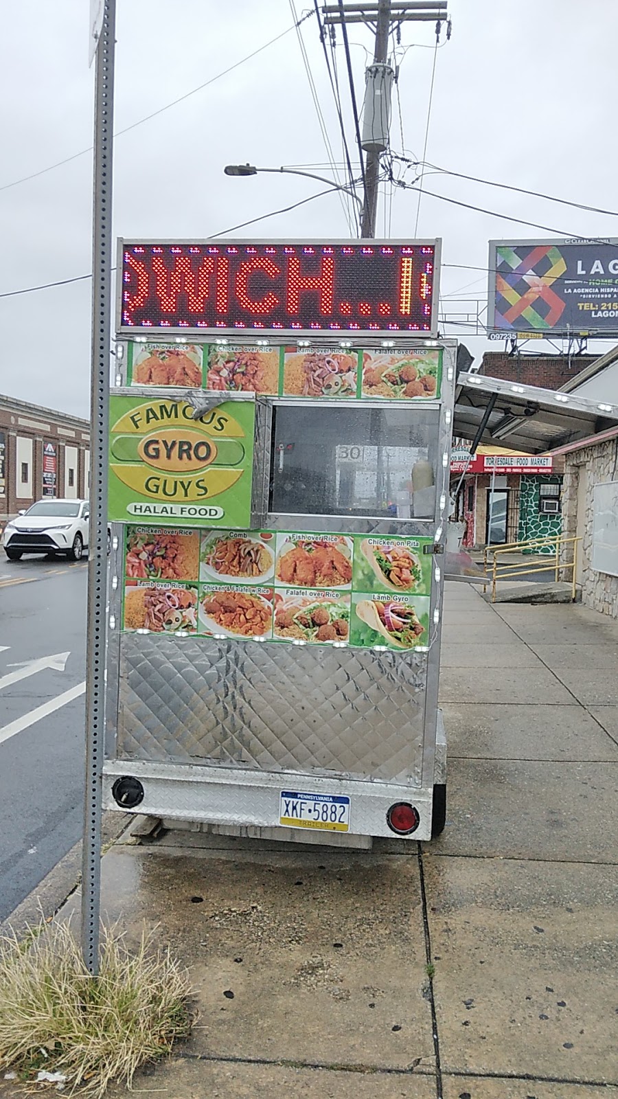 FAMOUS GYRO GUYS HALAL FOOD | restaurant | Torresdale Ave &, Harbison Ave, Philadelphia, PA 19124, USA | 2154310477 OR +1 215-431-0477