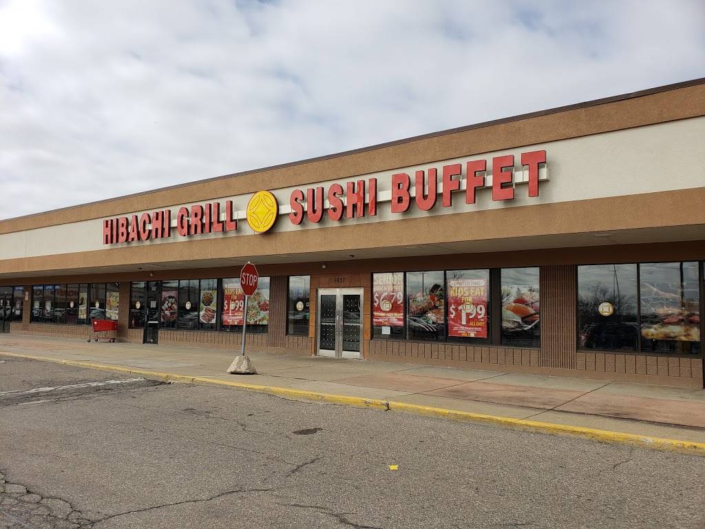 Hibachi Grill Sushi Buffet | restaurant | 5837 W Saginaw Hwy, Lansing, MI 48917, USA | 5178869999 OR +1 517-886-9999