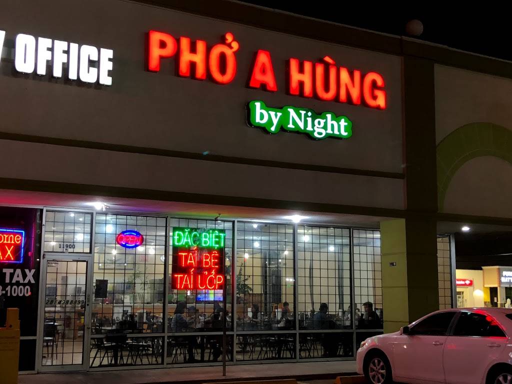 Pho A Hung by Night | restaurant | 11900 Bellaire Blvd, Houston, TX 77072, USA | 2814988899 OR +1 281-498-8899