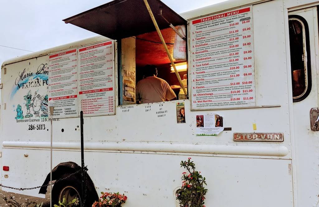 Maria Bonita Lunchwagon | restaurant | 50 Kihapai St, Kailua, HI 96734, USA | 8082865113 OR +1 808-286-5113