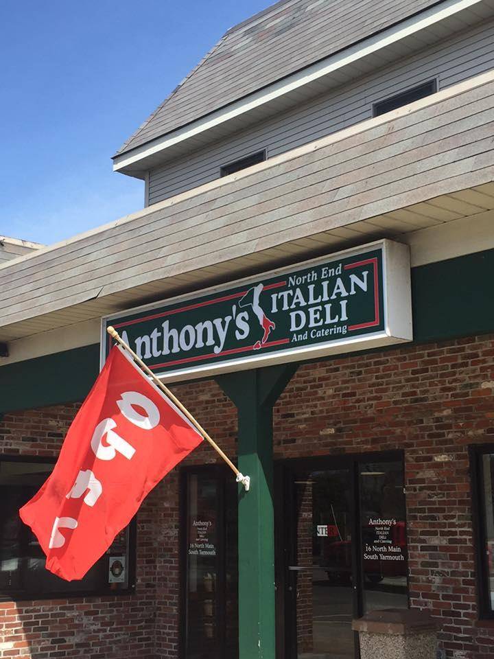 Anthonys Italian Deli | restaurant | 16 N Main St, South Yarmouth, MA 02664, USA | 5083945000 OR +1 508-394-5000
