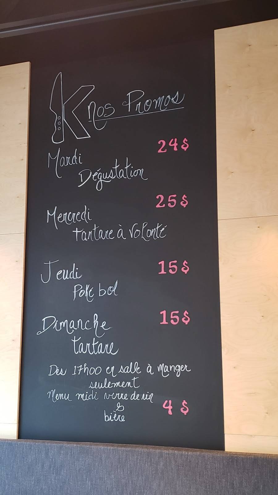 Küto - Comptoir à Tartares Trois-Rivières | restaurant | 1336 Boulevard des Récollets, Trois-Rivières, QC G8Z 3X2, Canada | 8193749595 OR +1 819-374-9595