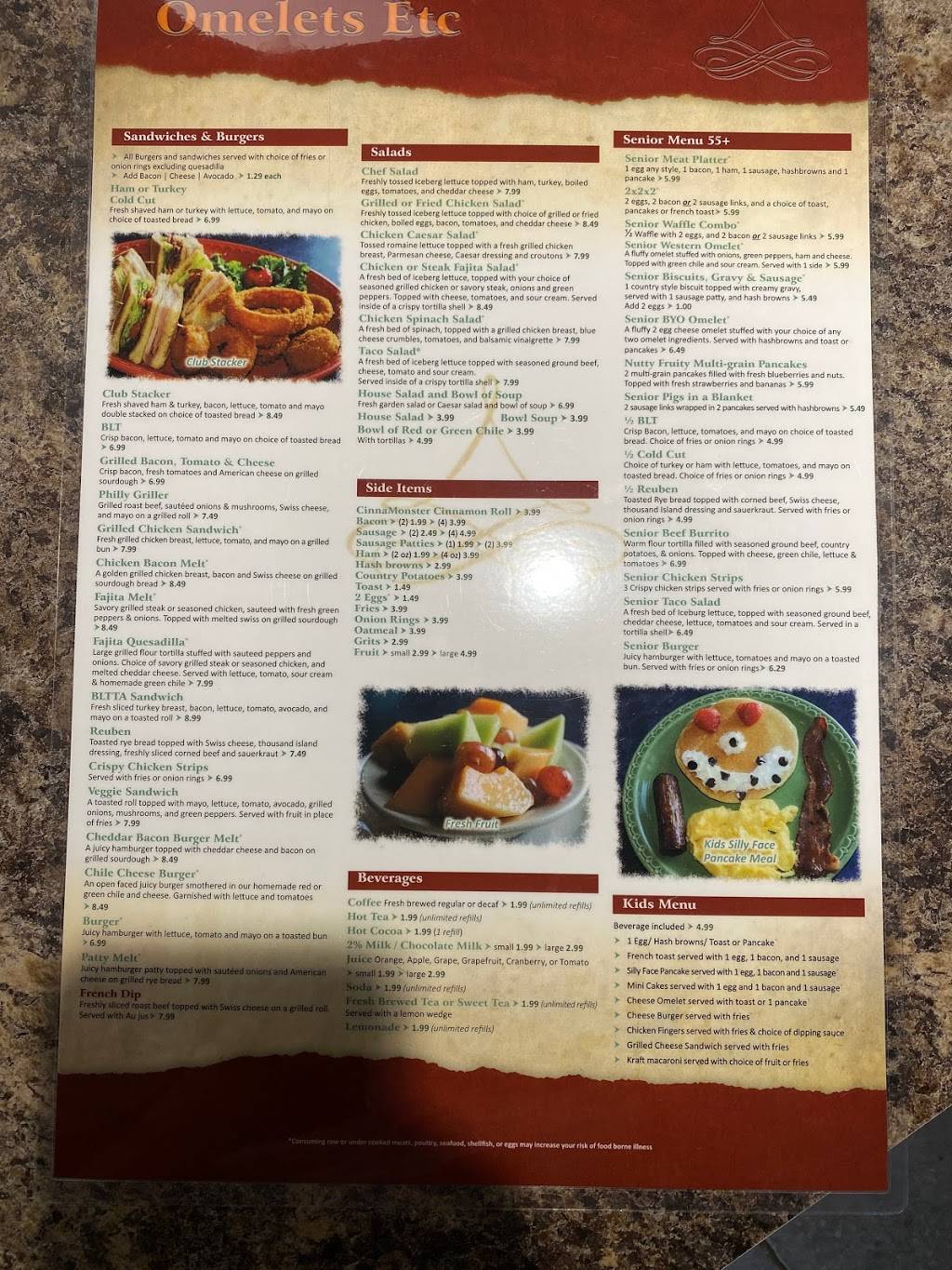 Omelets ETC | restaurant | Fleece Flower Way, Peyton, CO 80831, USA | 7194347684 OR +1 719-434-7684