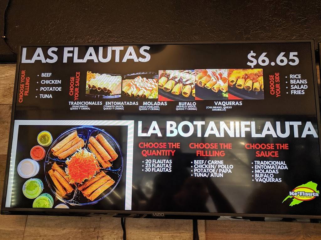 Ke Flauta | restaurant | 3501 Sun Bowl Dr, El Paso, TX 79902, USA | 9152617640 OR +1 915-261-7640
