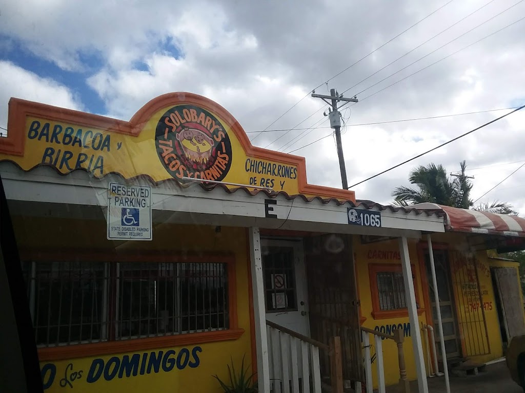 Solobary´s Tacos y Carnitas | restaurant | 1065 Calle Milpa Verde, Brownsville, TX 78521, USA | 9567471475 OR +1 956-747-1475