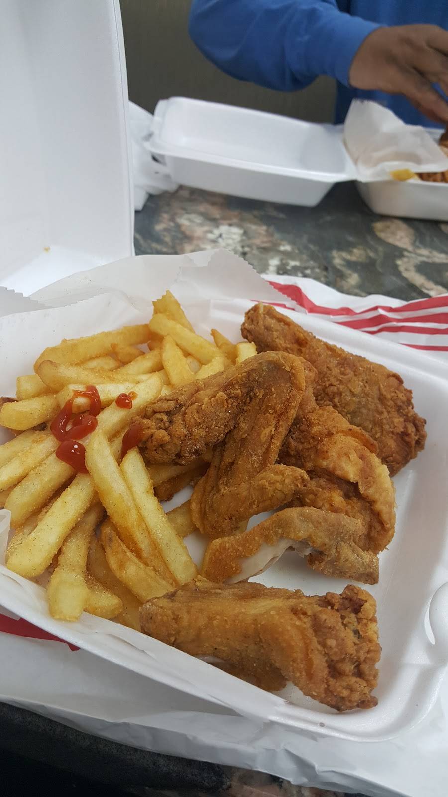 J J Fish & Chicken | restaurant | 29702 Southfield Rd Ste F, Southfield, MI 48076, USA | 2483277088 OR +1 248-327-7088