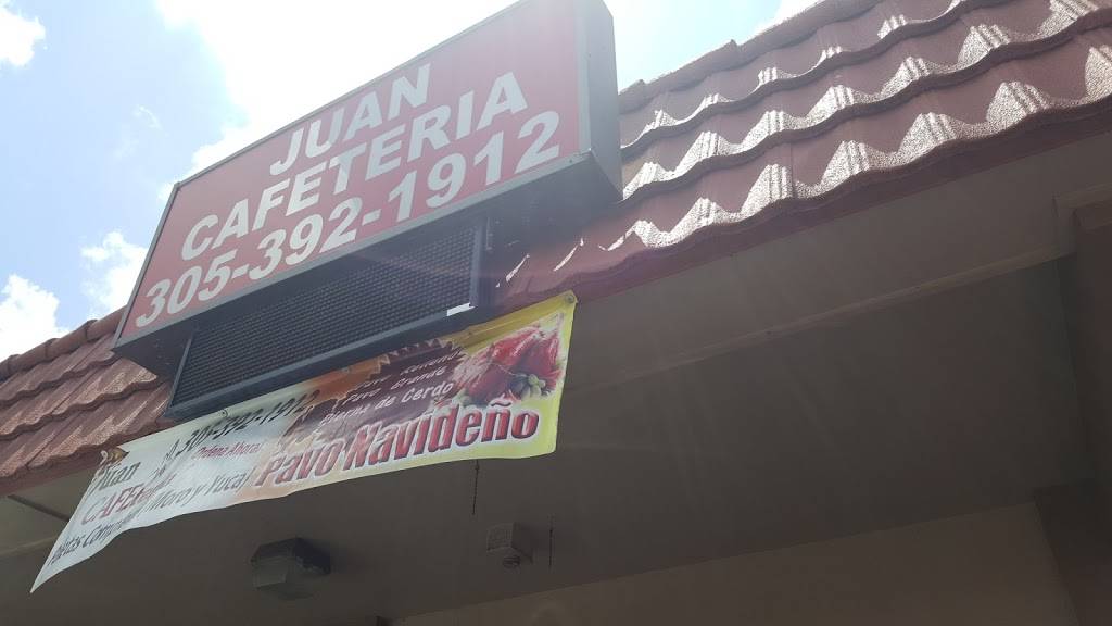 Juan Cafeteria | restaurant | 9706 SW 40th St, Olympia Heights, FL 33165, USA | 3053921912 OR +1 305-392-1912