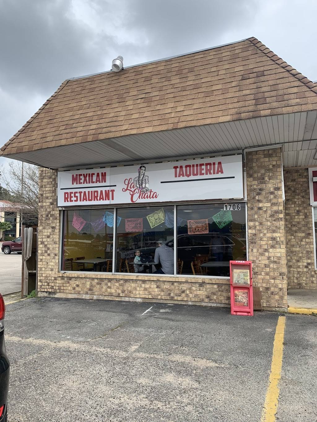 Taqueria & Mexican Restaurant La Chata | restaurant | 1706 N Frazier St, Conroe, TX 77301, USA | 9362359813 OR +1 936-235-9813
