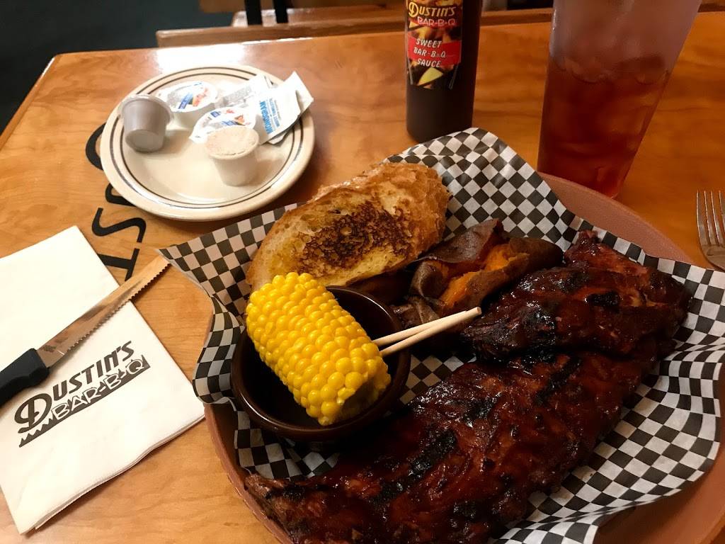 Dustins Bar-B Q | restaurant | 1208 S Ridgewood Ave, Edgewater, FL 32132, USA | 3864235299 OR +1 386-423-5299