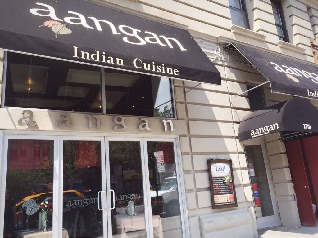 Aangan | restaurant | 2701 Broadway, New York, NY 10025, USA | 2122804100 OR +1 212-280-4100