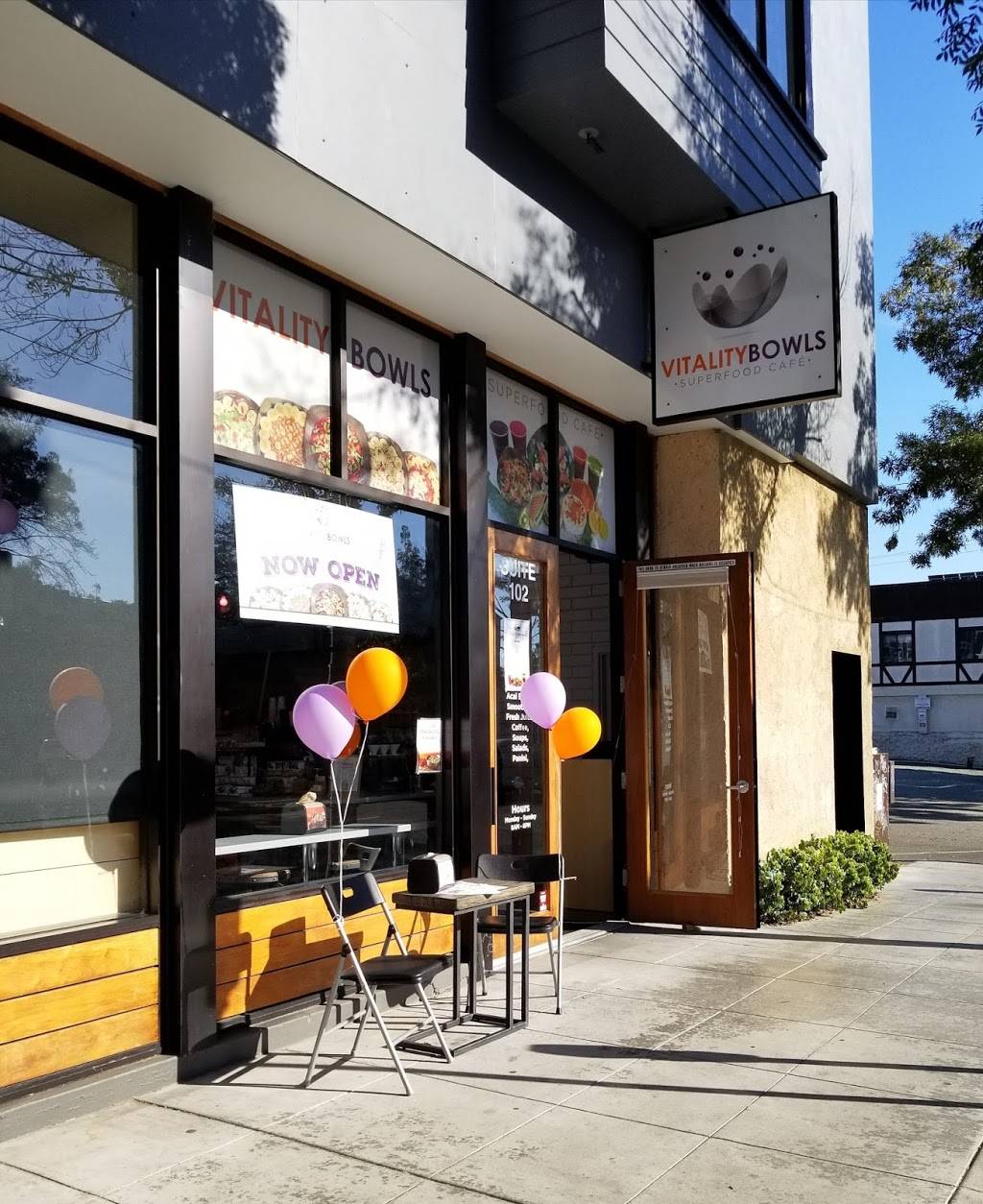 Vitality Bowls Berkeley | restaurant | 1625 Shattuck Ave Ste 102, Berkeley, CA 94709, USA | 5106795008 OR +1 510-679-5008