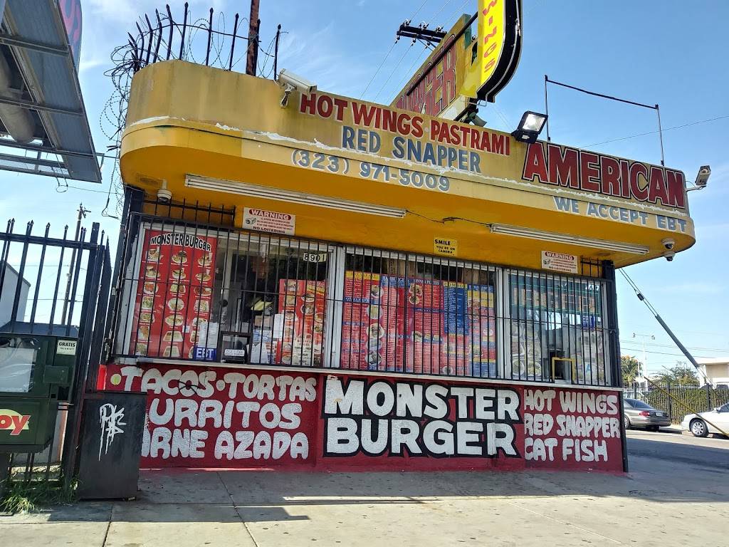Monster Burger | restaurant | 8901 S Vermont Ave, Los Angeles, CA 90044, USA | 3239715009 OR +1 323-971-5009