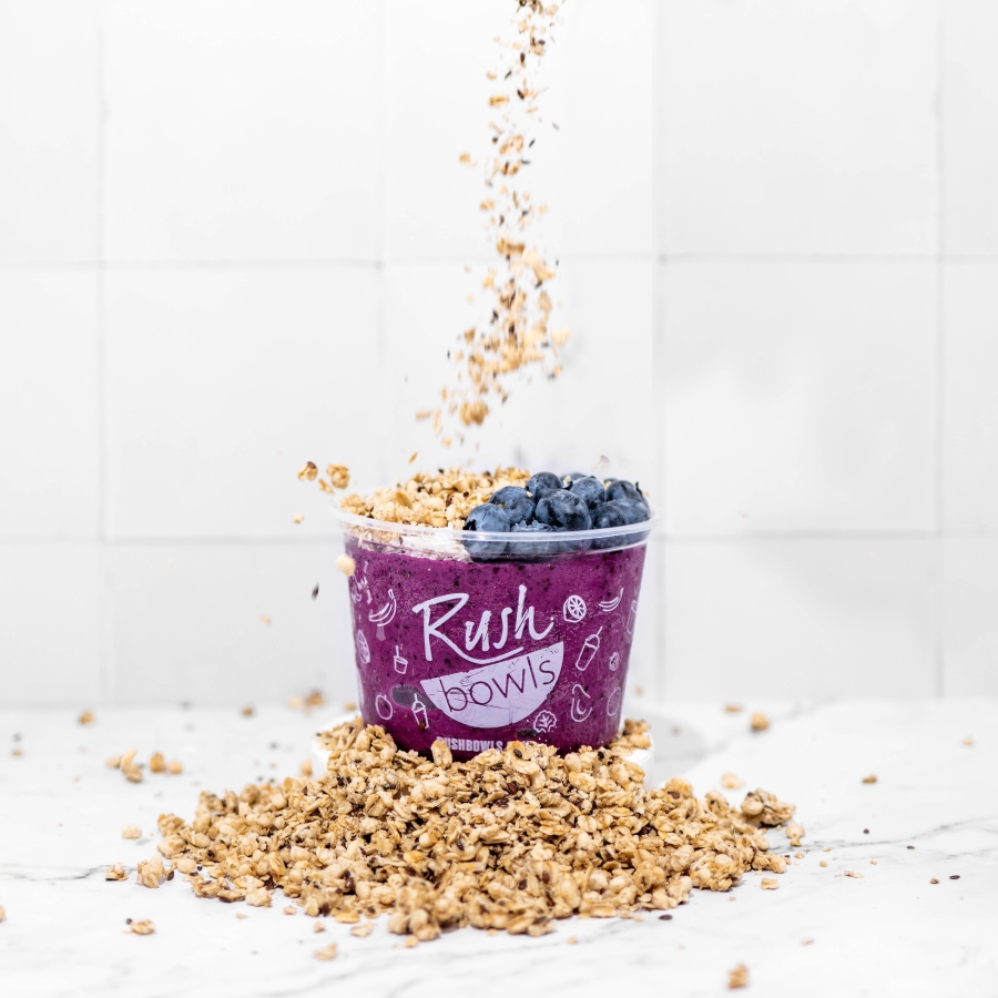 Rush Bowls | restaurant | 90 Copeland Dr, Mansfield, MA 02048, USA | 7747192038 OR +1 774-719-2038