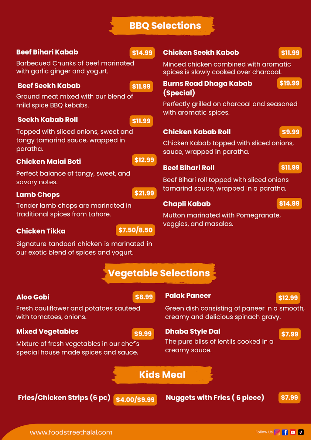 Food Street Halal Cuisine | restaurant | 1235 E Imperial Hwy, Placentia, CA 92870, USA | 5625007011 OR +1 562-500-7011