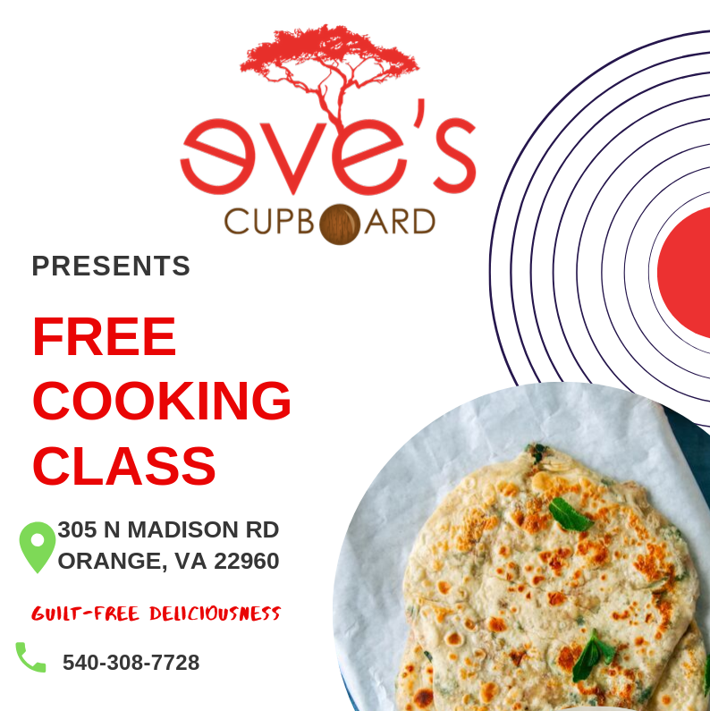 EVE’S CUPBOARD | restaurant | 305 N Madison Rd, Orange, VA 22960, USA | 5403087728 OR +1 540-308-7728