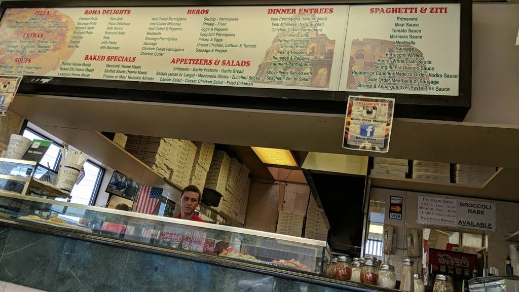 Roma Pizzeria | restaurant | 53 Merrick Ave, Merrick, NY 11566, USA | 5162237476 OR +1 516-223-7476