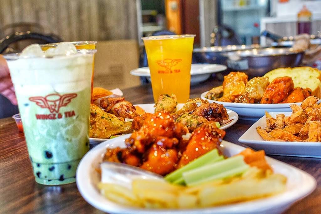 Wingz and Tea | restaurant | 10709 Town Center Dr #110, Rancho Cucamonga, CA 91730, USA | 9094669930 OR +1 909-466-9930