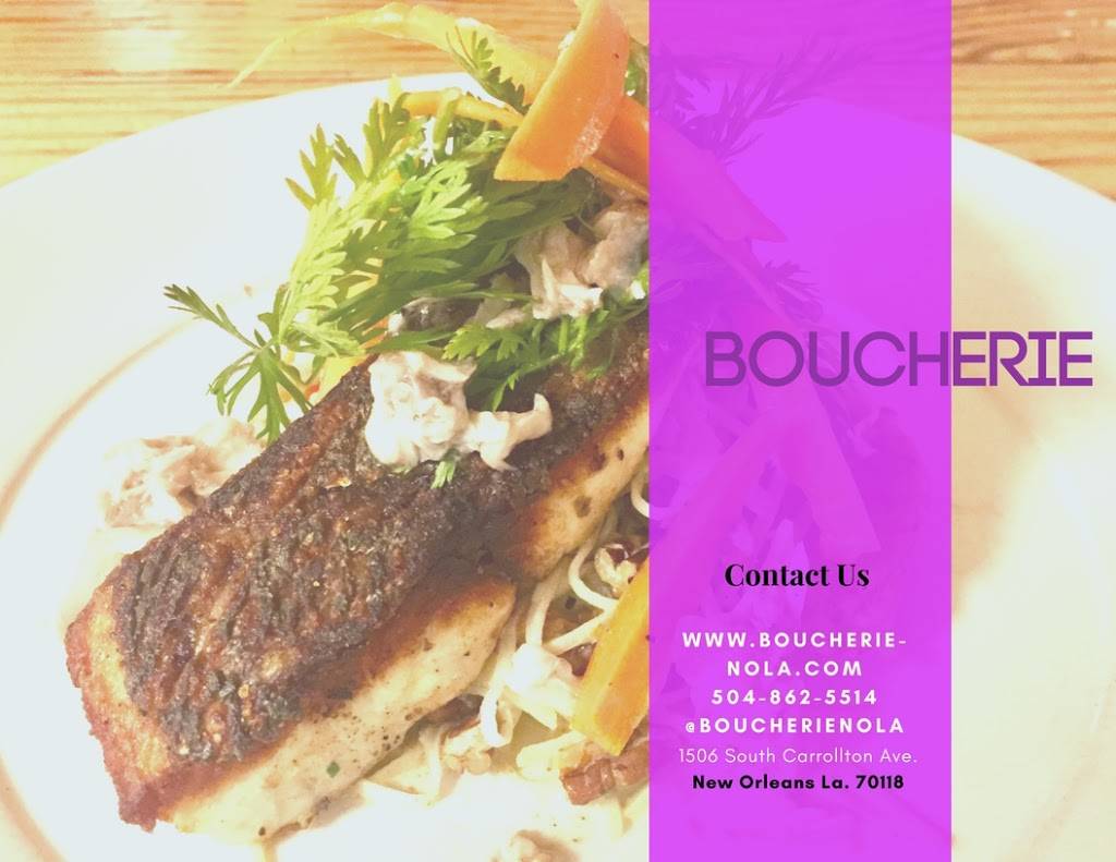 Boucherie | restaurant | 8115 Jeannette St, New Orleans, LA 70118, USA | 5048625514 OR +1 504-862-5514