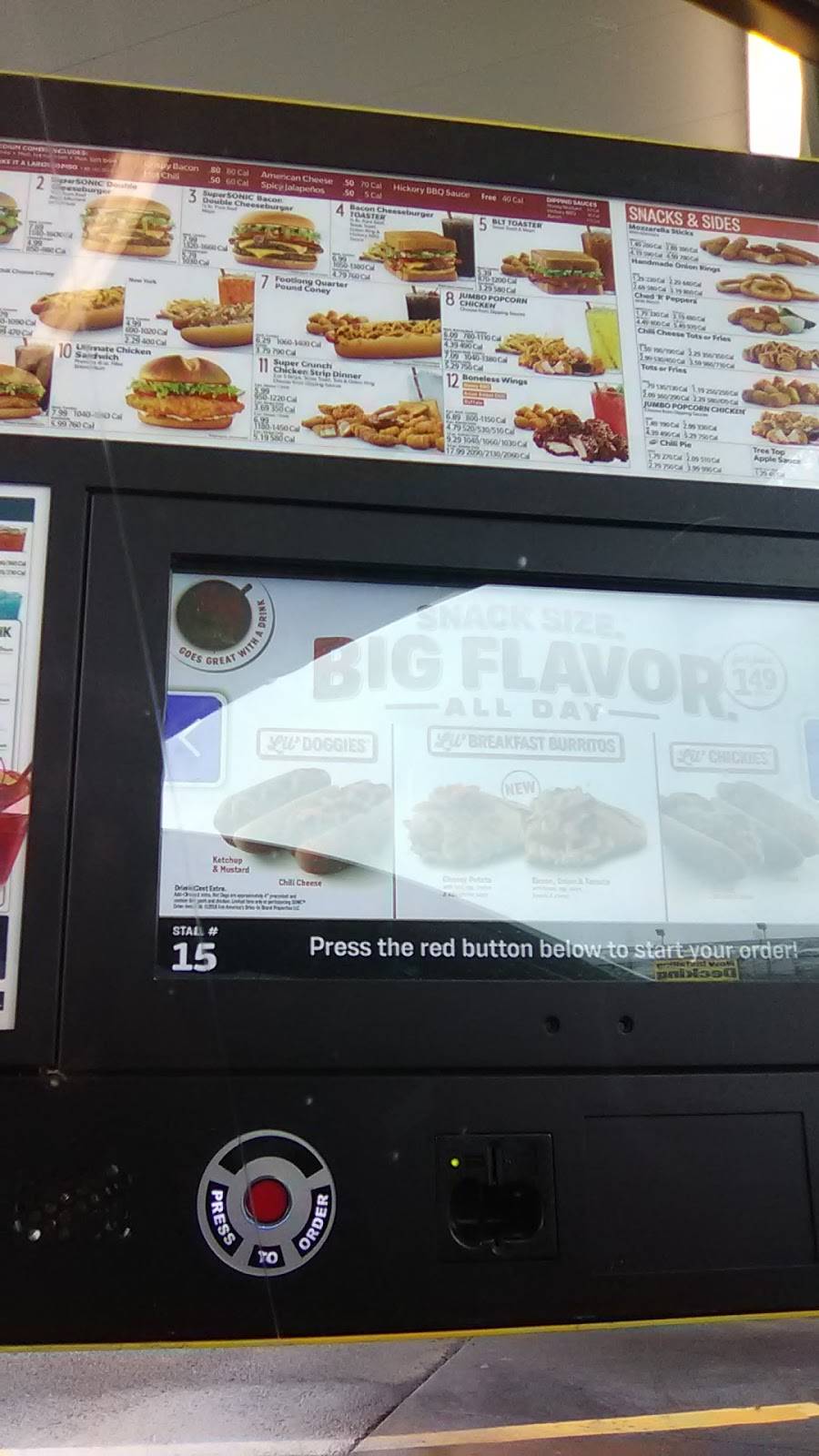 Sonic Drive-In | restaurant | 7519 Mountain Grove Dr, Knoxville, TN 37920, USA | 8655776660 OR +1 865-577-6660