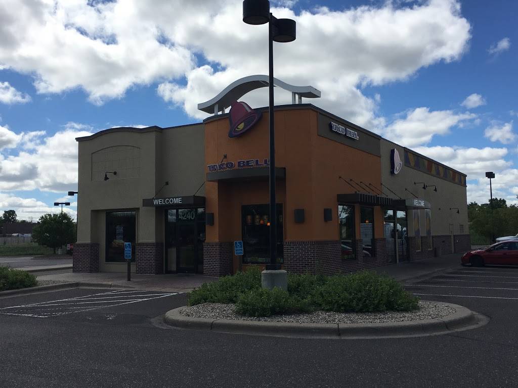 Taco Bell | meal takeaway | 4240 Pheasant Ridge Dr NE, Blaine, MN 55449, USA | 7632590762 OR +1 763-259-0762