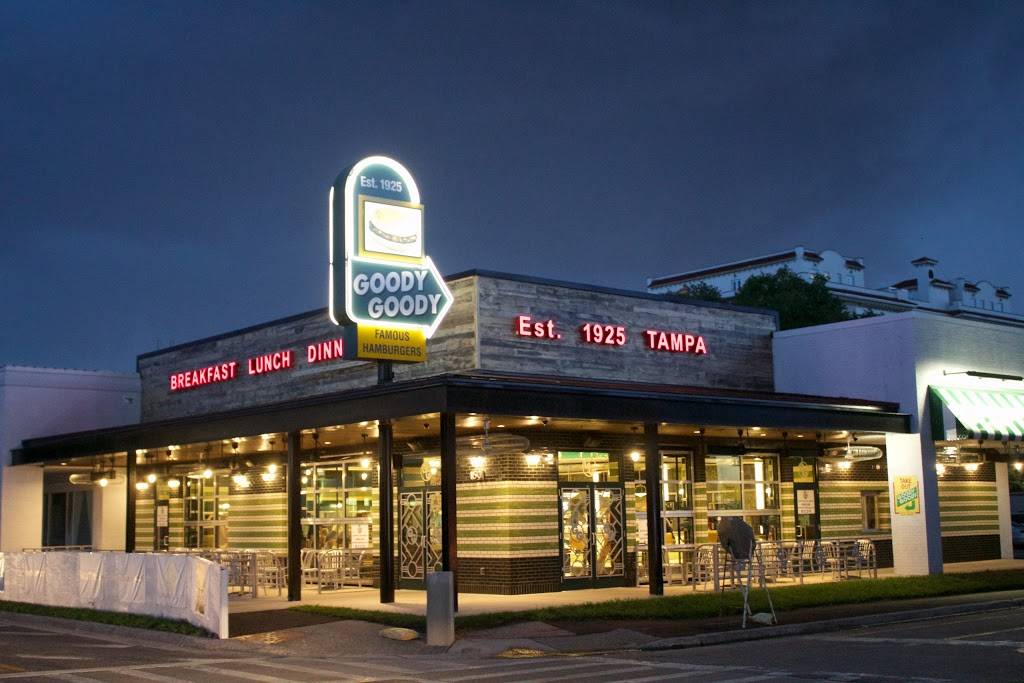 Goody Goody Burgers | restaurant | 1601 W Swann Ave, Tampa, FL 33606, USA | 8133081925 OR +1 813-308-1925