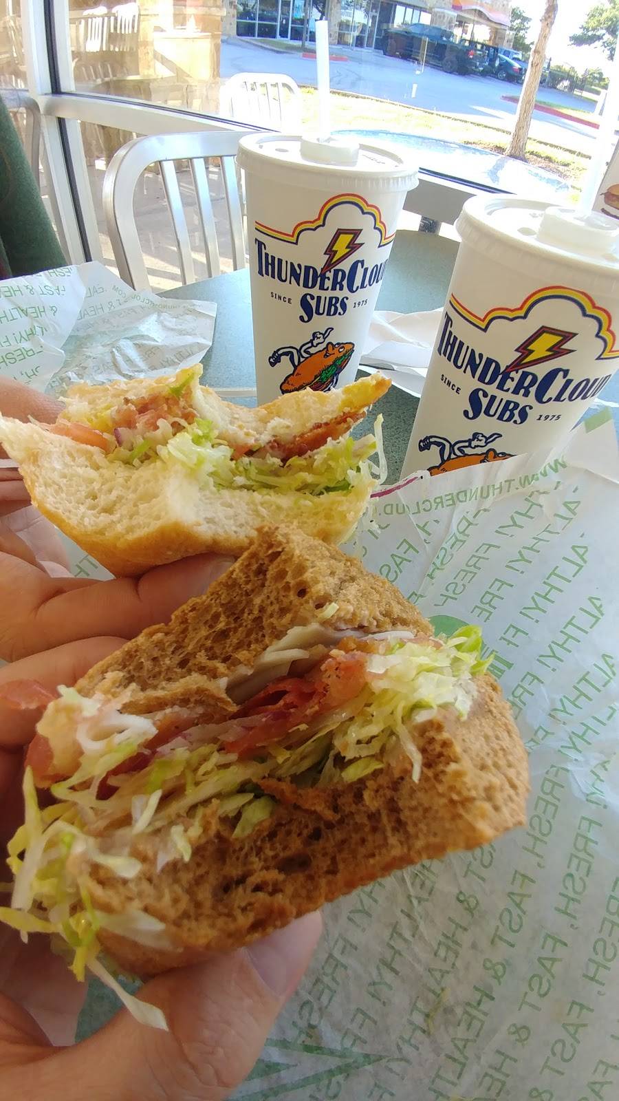 ThunderCloud Subs | meal takeaway | 700 E Whitestone Blvd b200, Cedar Park, TX 78613, USA | 5122598815 OR +1 512-259-8815