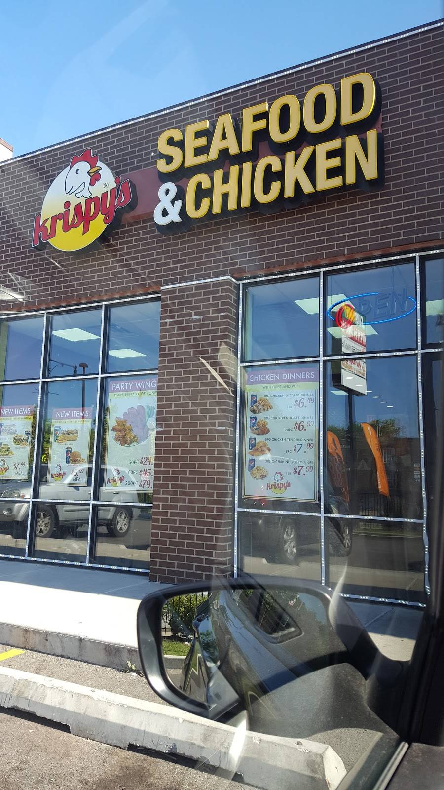 Krispys seafood & chicken | restaurant | 7108 s wabash ave 3, Chicago, IL 60619, USA | 7739527739 OR +1 773-952-7739