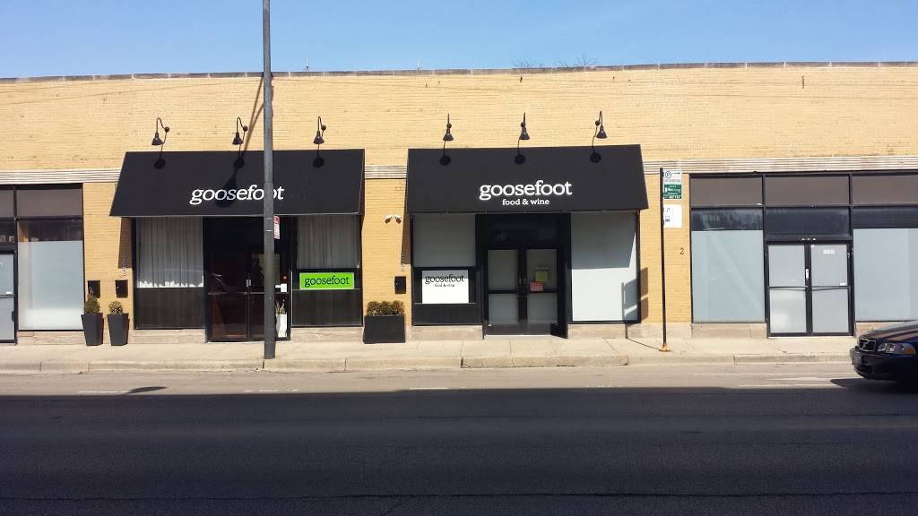 goosefoot | restaurant | 2656 W Lawrence Ave, Chicago, IL 60625, USA | 7739427547 OR +1 773-942-7547