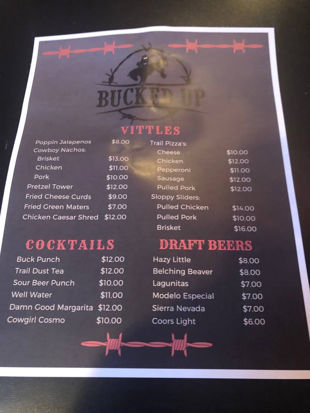 Bucked up saloon | restaurant | 41920 6th St, Temecula, CA 92590, USA | 7275175174 OR +1 727-517-5174