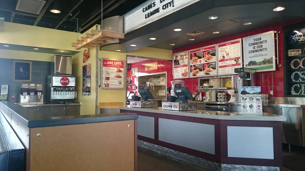 Raising Canes Chicken Fingers | meal takeaway | 2586 E League City Pkwy, League City, TX 77573, USA | 2815354784 OR +1 281-535-4784