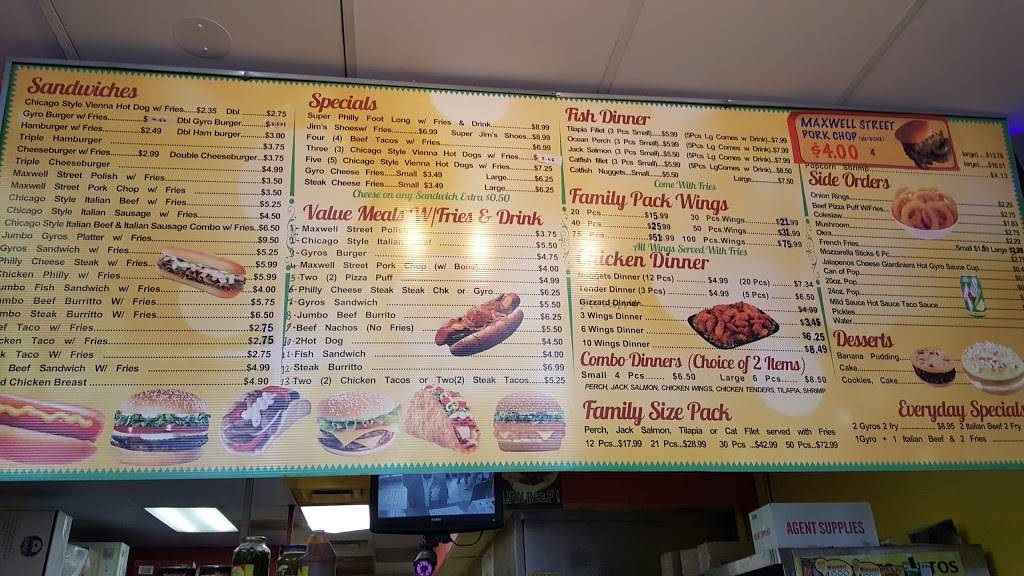 R J Sandwich Fish & Chicken | restaurant | 1938 E 95th St, Chicago, IL 60617, USA | 7737688870 OR +1 773-768-8870