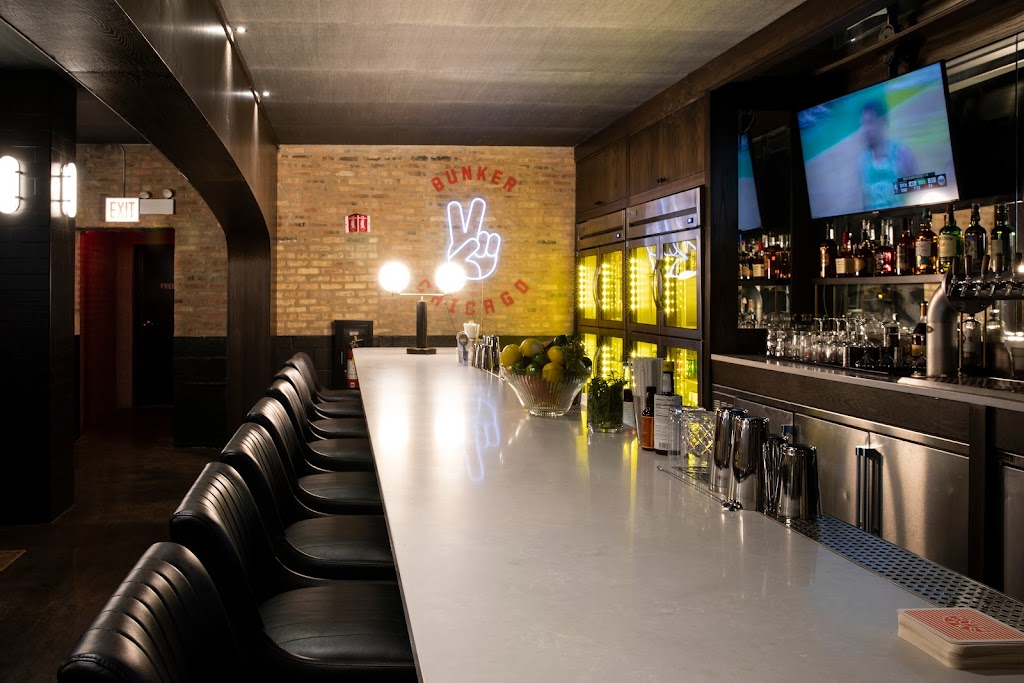 Bunker | restaurant | thru the patio, 1515 W Monroe St, Chicago, IL 60607, USA | 7738235818 OR +1 773-823-5818