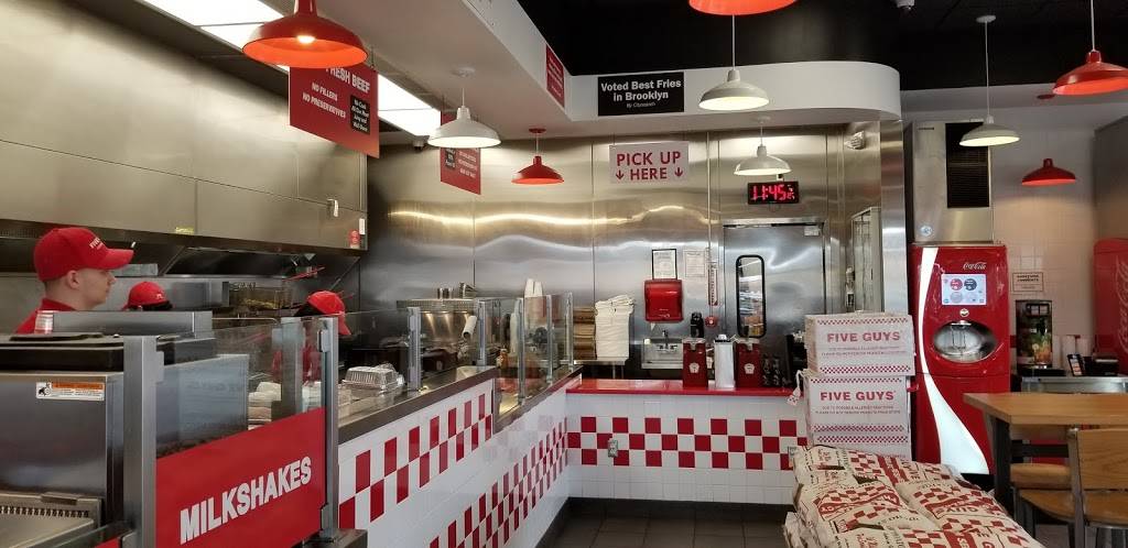 Five Guys | meal takeaway | 50 Racetrack Rd, East Brunswick, NJ 08816, USA | 7322548888 OR +1 732-254-8888