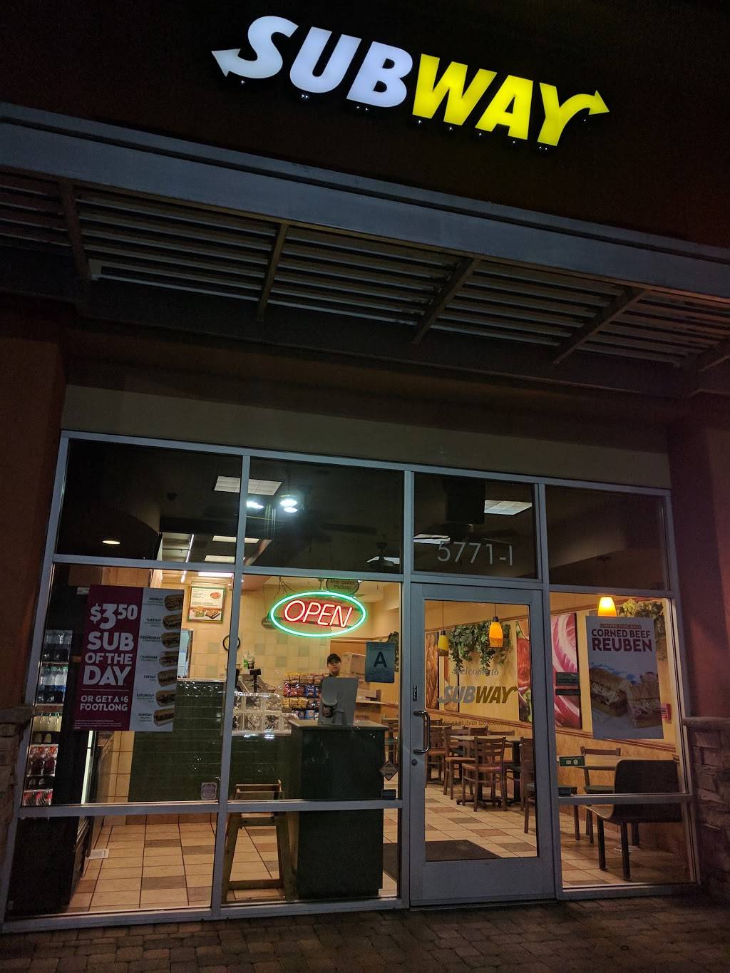 Subway Restaurants | restaurant | 5771 Pine Ave Suite I Pine Center, Chino Hills, CA 91709, USA | 9095973343 OR +1 909-597-3343