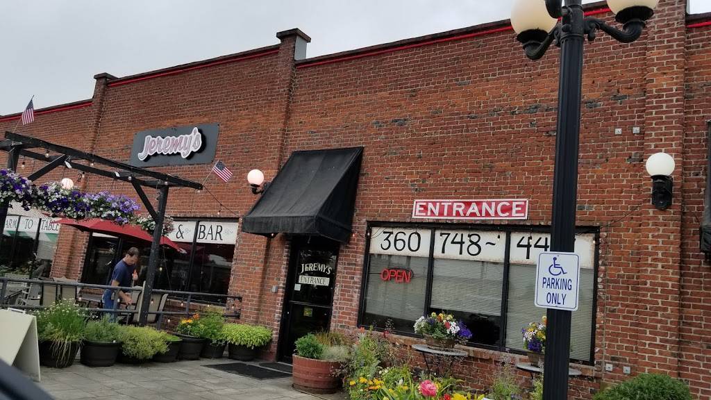 Jeremys Farm to Table | restaurant | 576 W Main St, Chehalis, WA 98532, USA | 3607484417 OR +1 360-748-4417