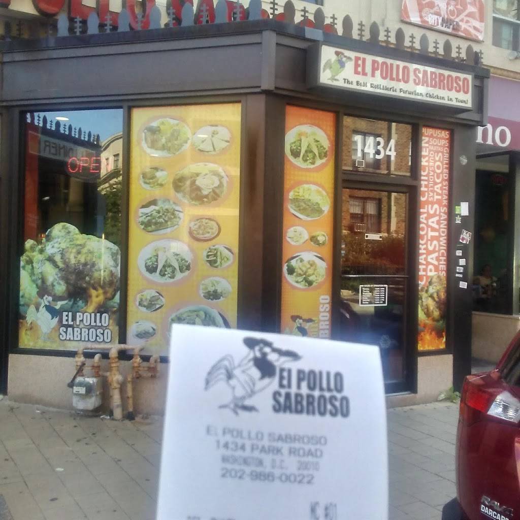 El Pollo Sabroso | restaurant | 1434 Park Rd NW, Washington, DC 20010, USA | 2029860022 OR +1 202-986-0022