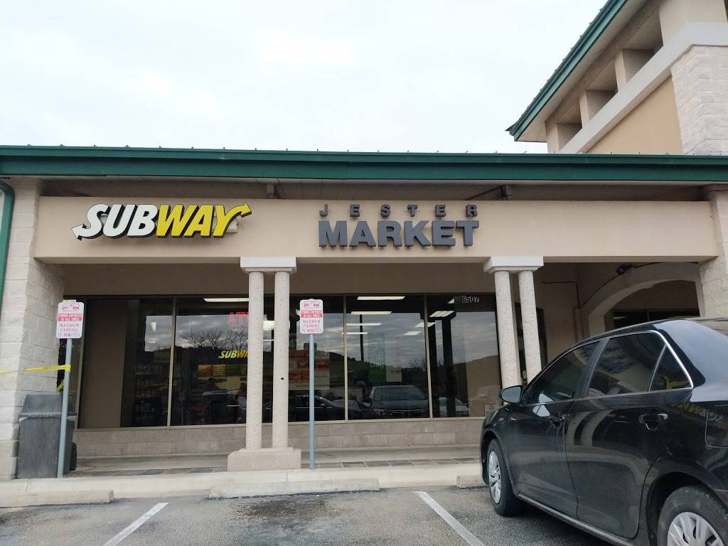 Subway Restaurants | restaurant | Jester Market C-Store, 6507 Jester Blvd Ste 101, Austin, TX 78750, USA | 5122310802 OR +1 512-231-0802